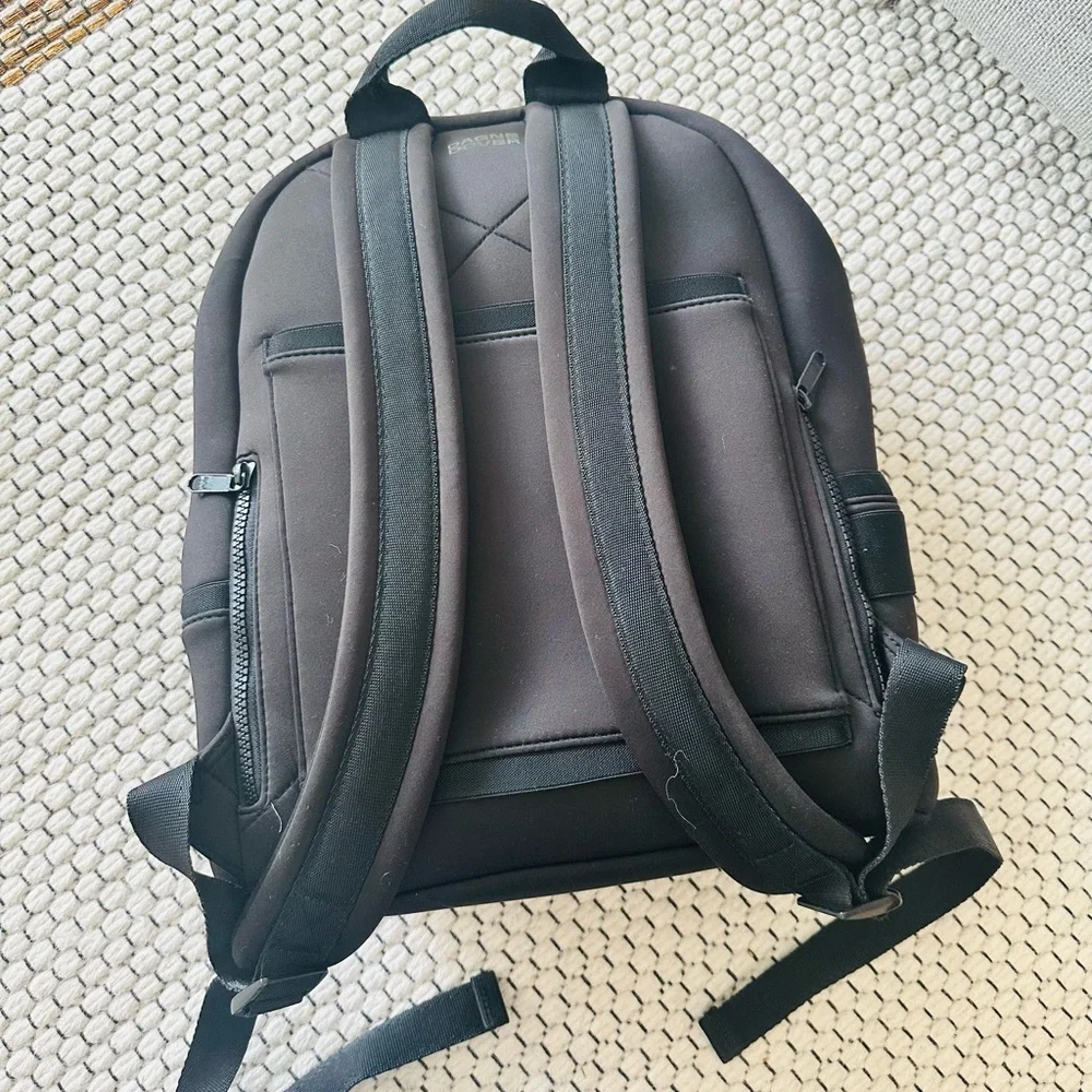 Dagne Dover Dakota Neoprene Backpack size medium in black - Picture 7 of 9
